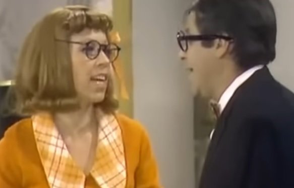 Jerry Lewis and Carol Burnett